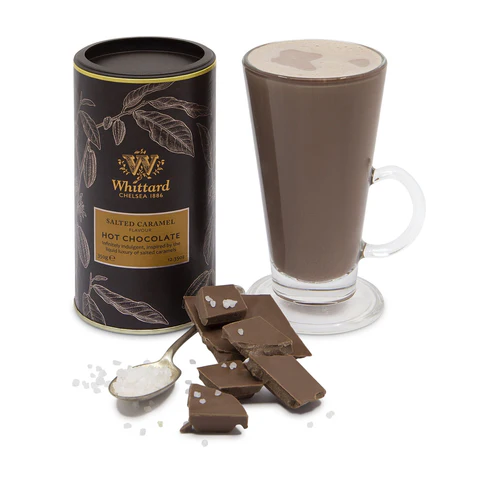 Salted Caramel Flavour Hot Chocolate